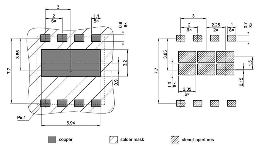 PG-LSON-8-2_Footprint Drawing