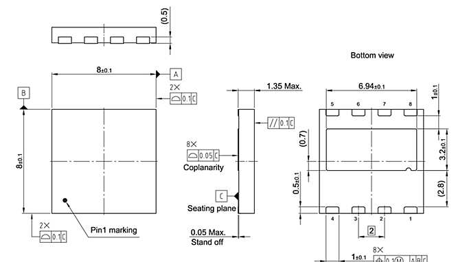 PG-LSON-8-2_Package Outline