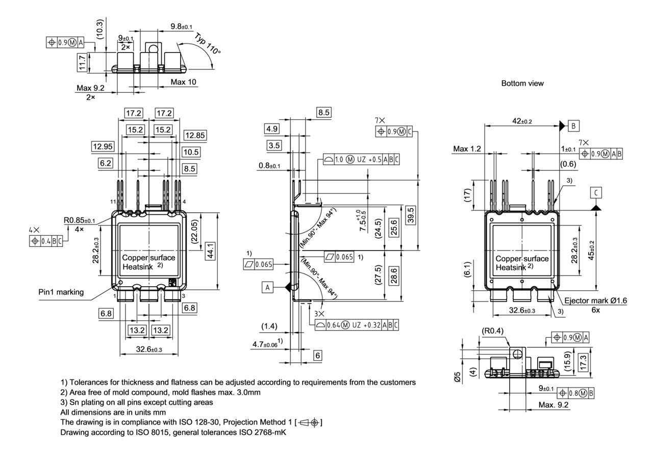PG-MDIP-11-1_Package Outline