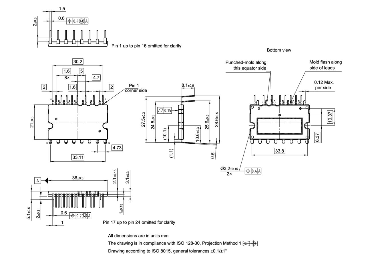 PG-MDIP-24-73_Package Outline