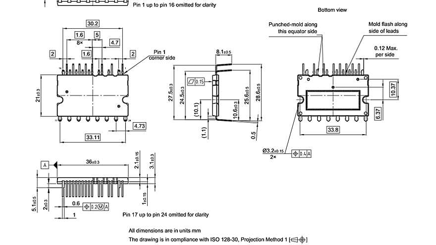 PG-MDIP-24-73_Package Outline