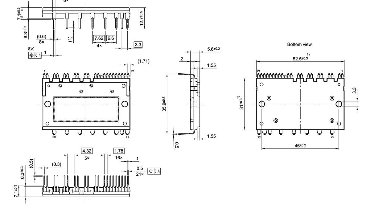 PG-MDIP-29-1_Package Outline