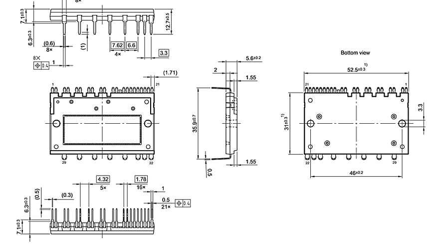 PG-MDIP-29-1_Package Outline