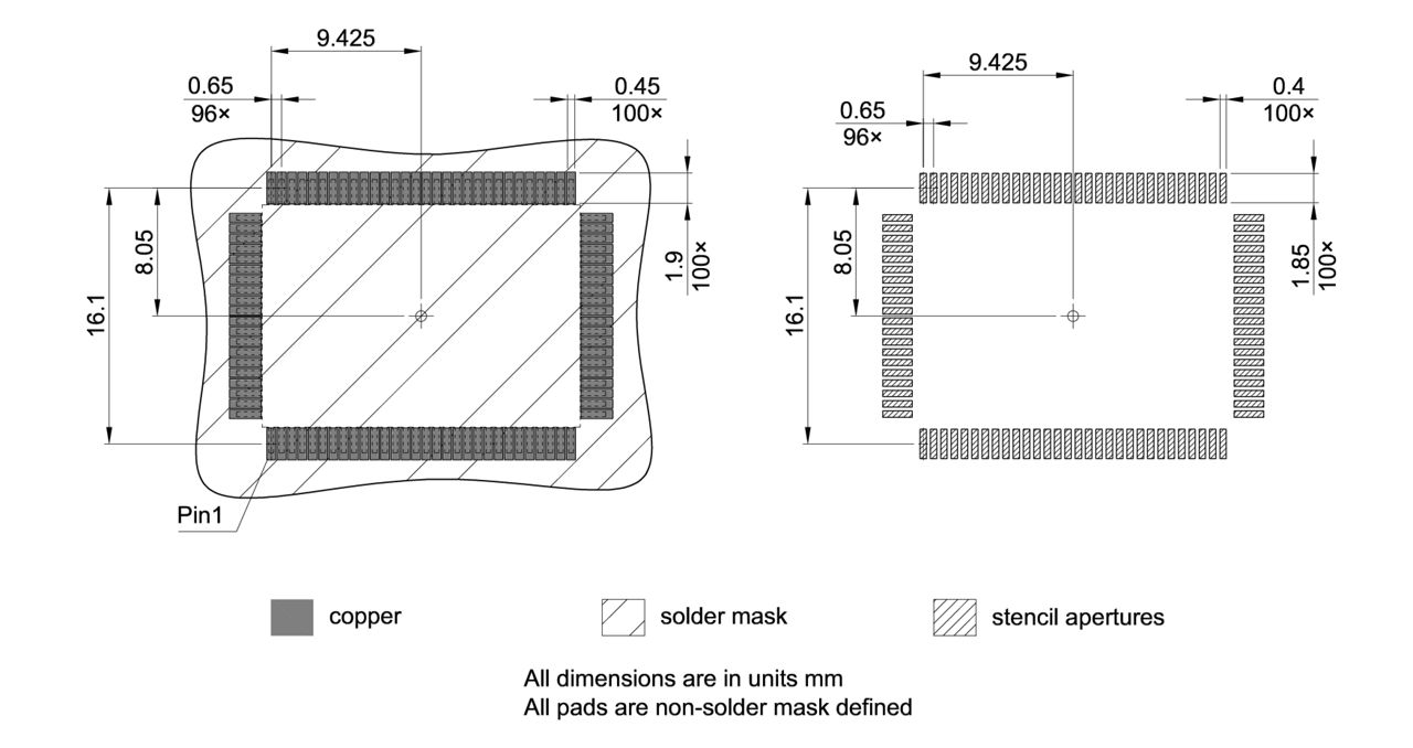 PG-MQFP-100-2_Footprint Drawing