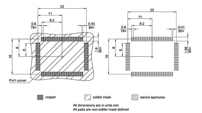 PG-MQFP-80-801_Footprint Drawing