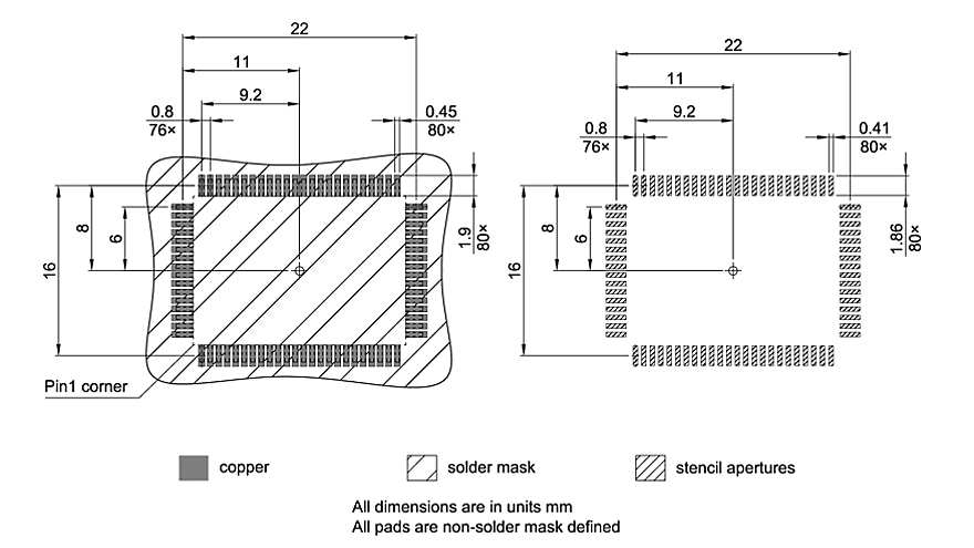 PG-MQFP-80-801_Footprint Drawing