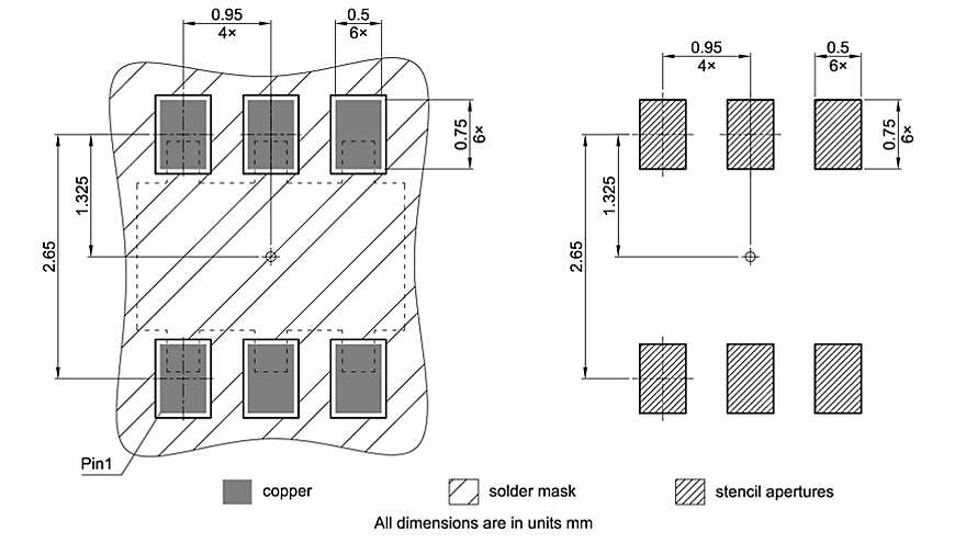 PG-SC74-6-3_Footprint Drawing