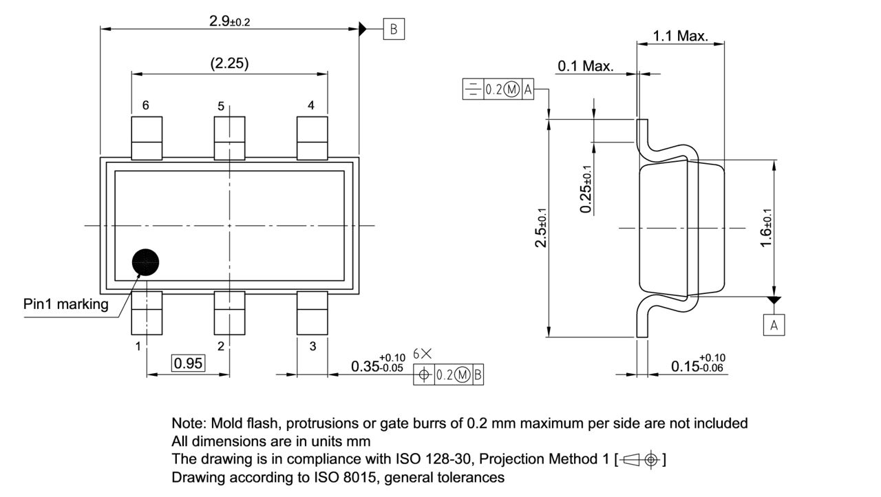 PG-SC74-6-3_Package Outline