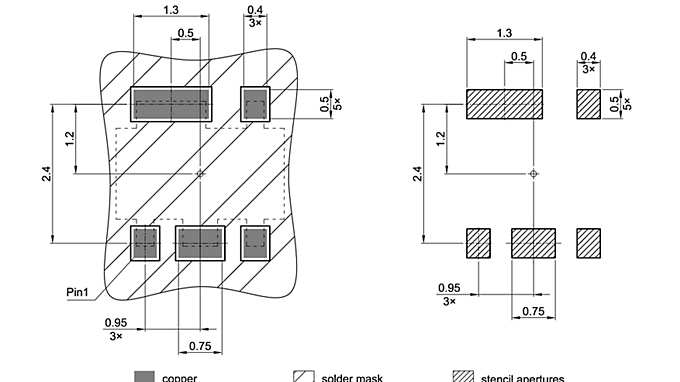 PG-SCT595-5-2_Footprint Drawing