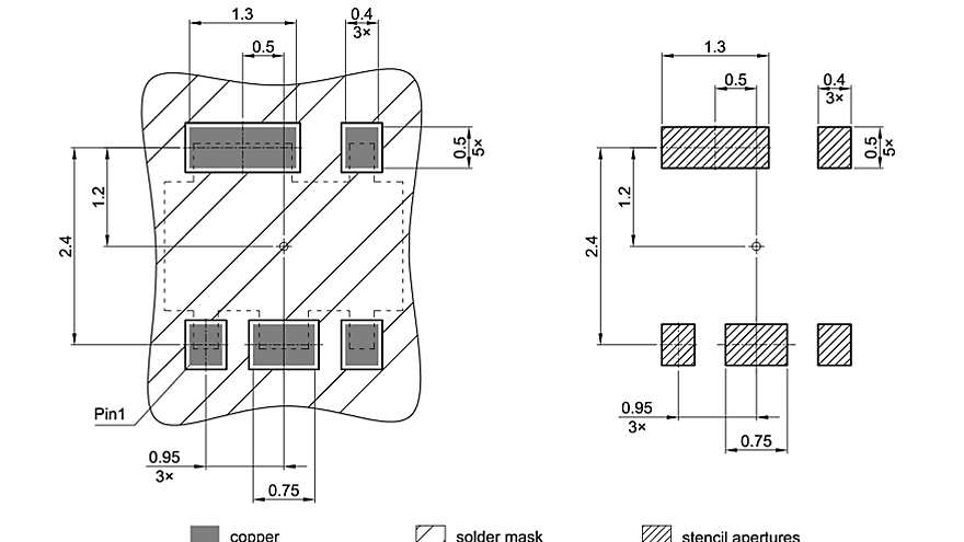 PG-SCT595-5-2_Footprint Drawing