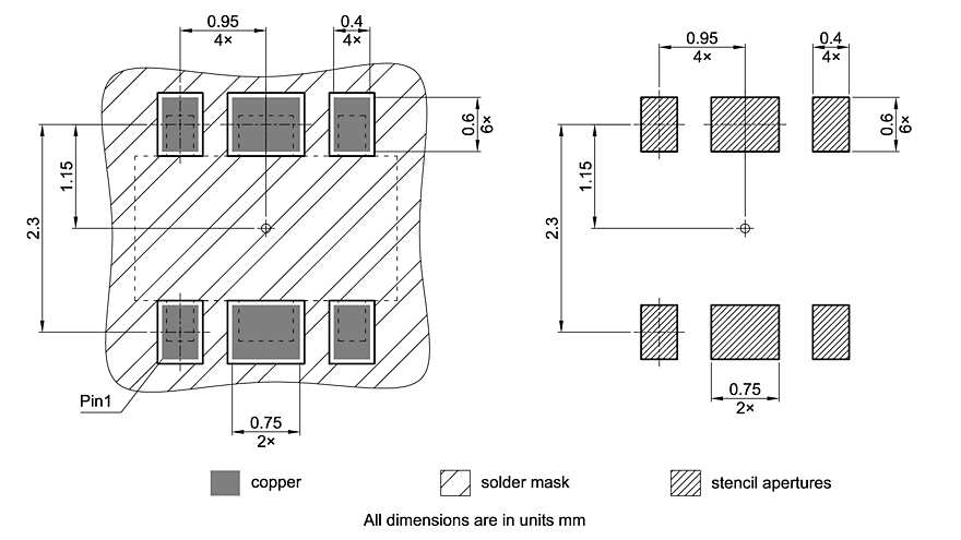 PG-SCT595-6-1_Footprint Drawing
