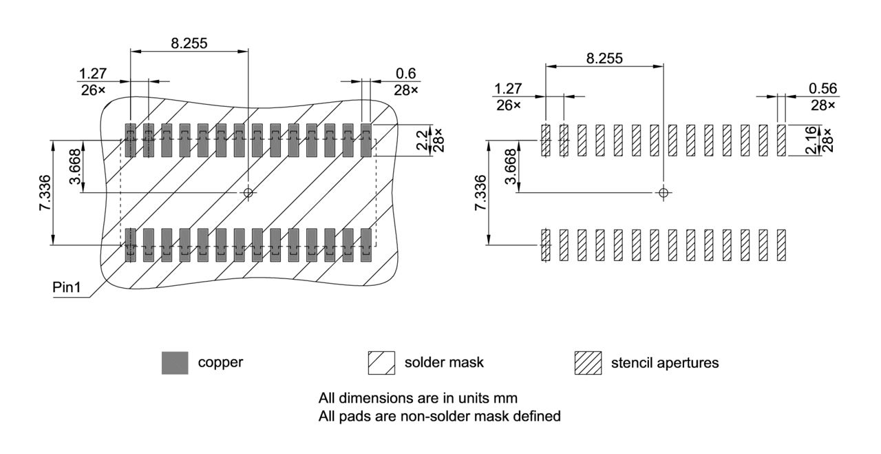 PG-SOJ-28-800_Footprint Drawing