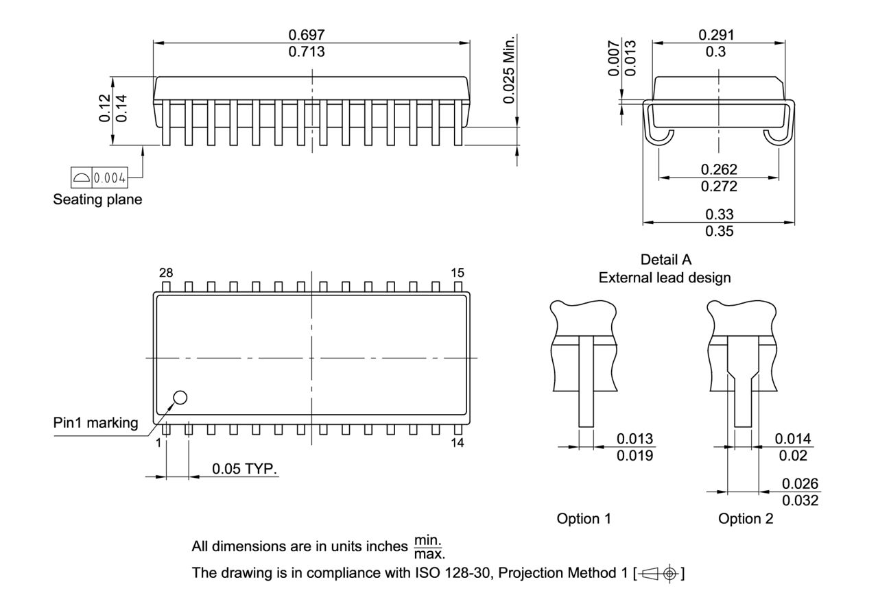 PG-SOJ-28-800_Package Outline