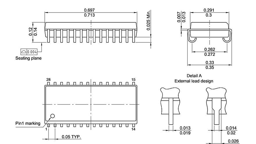 PG-SOJ-28-800_Package Outline