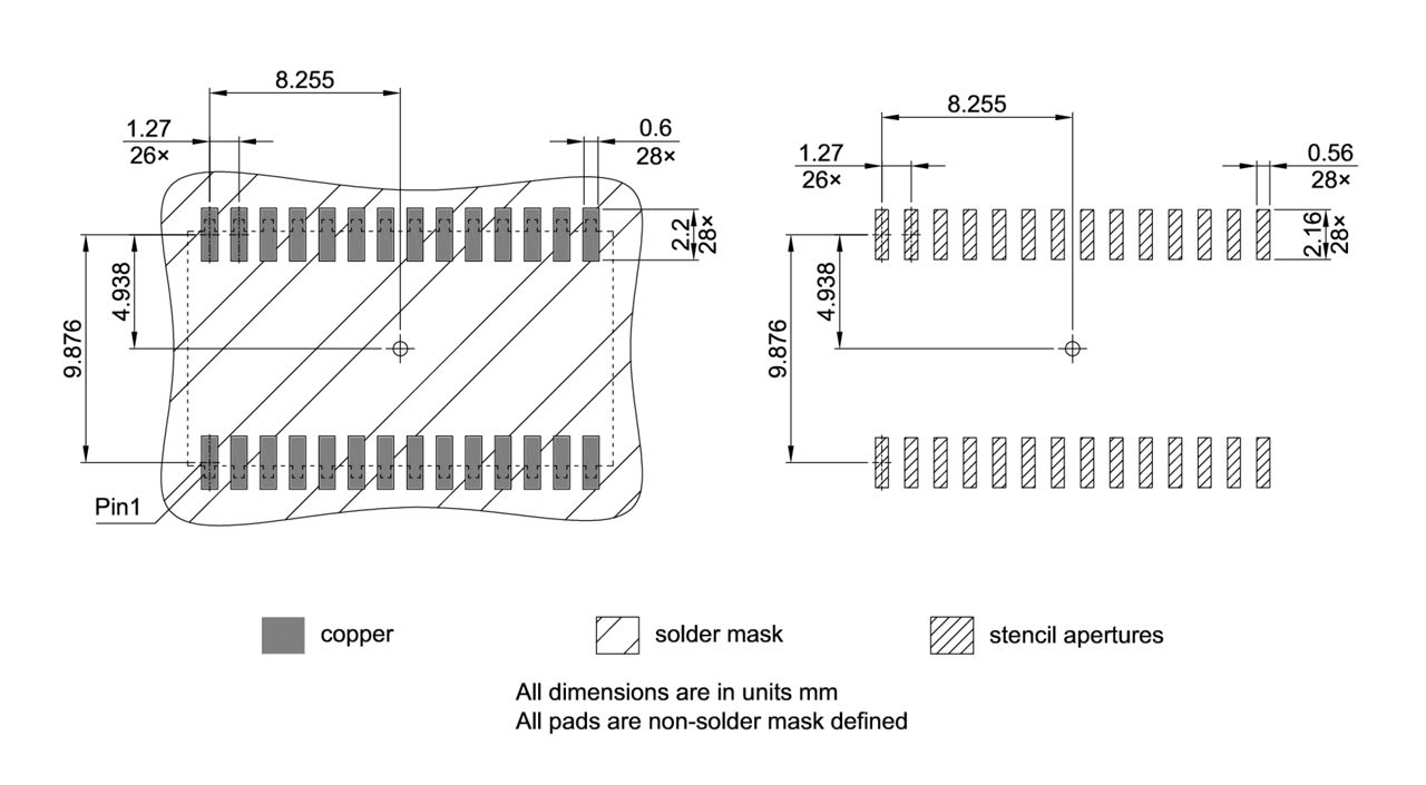 PG-SOJ-28-801_Footprint Drawing
