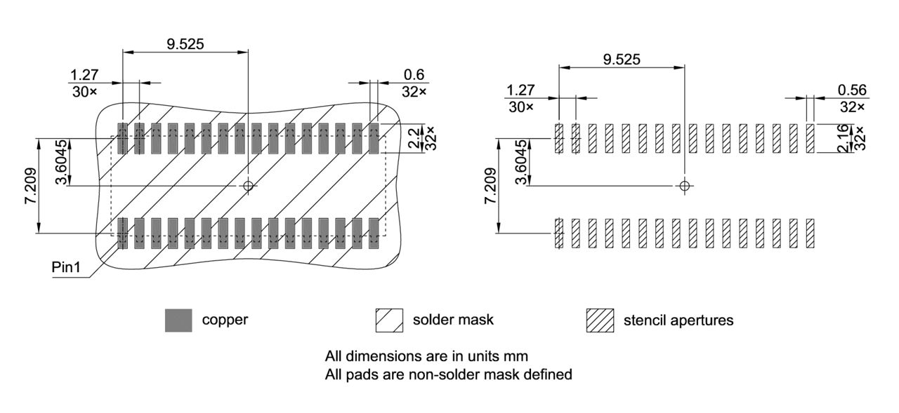 PG-SOJ-32-800_Footprint Drawing