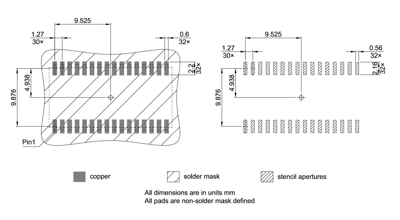 PG-SOJ-32-801_Footprint Drawing