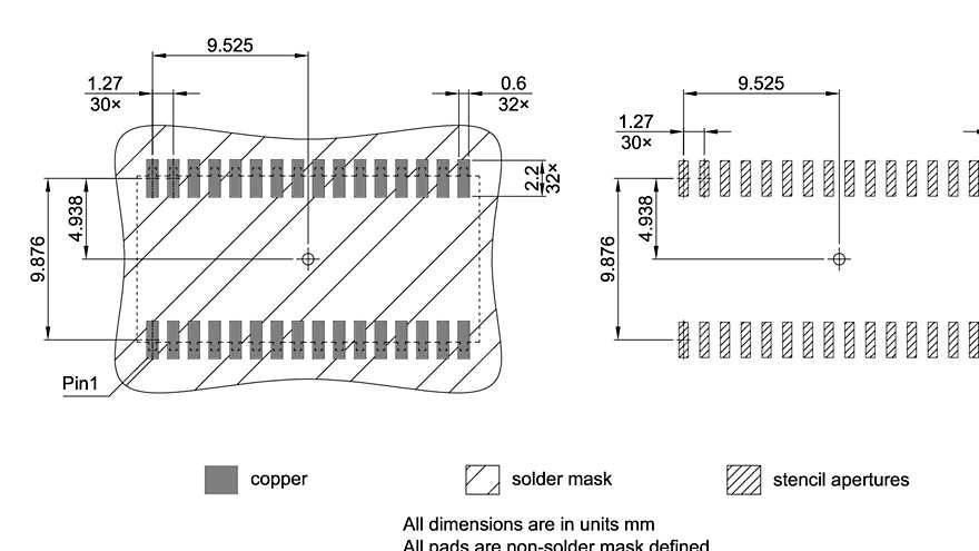 PG-SOJ-32-801_Footprint Drawing