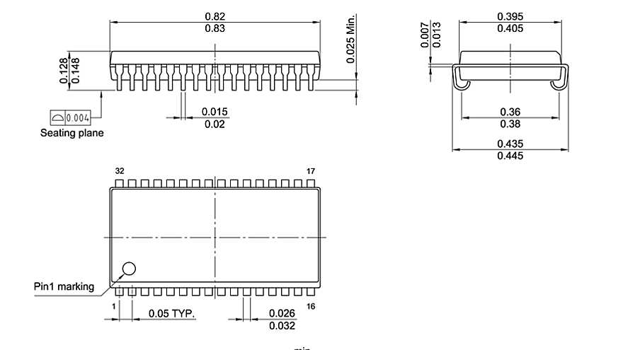 PG-SOJ-32-801_Package Outline