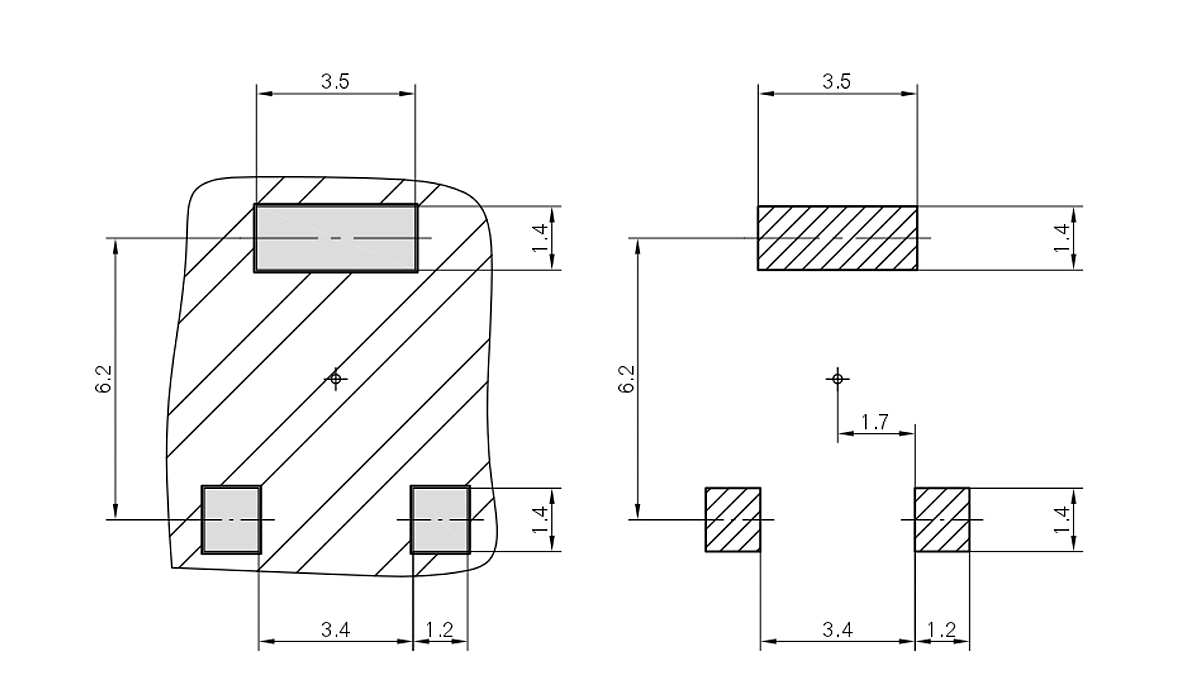 PG-SOT223-3-1_Footprint Drawing