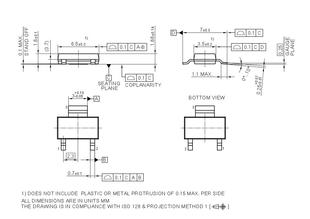 PG-SOT223-3-1_Package Outline