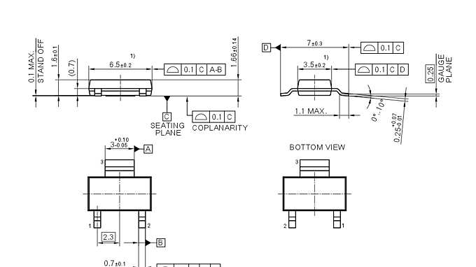 PG-SOT223-3-1_Package Outline
