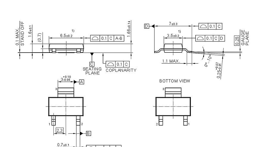 PG-SOT223-3-1_Package Outline