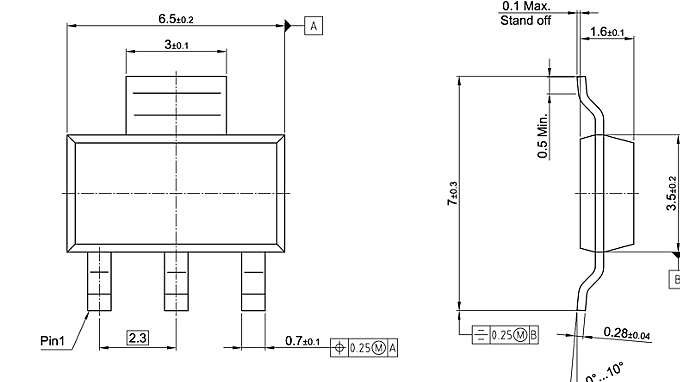 PG-SOT223-4-21_Package Outline