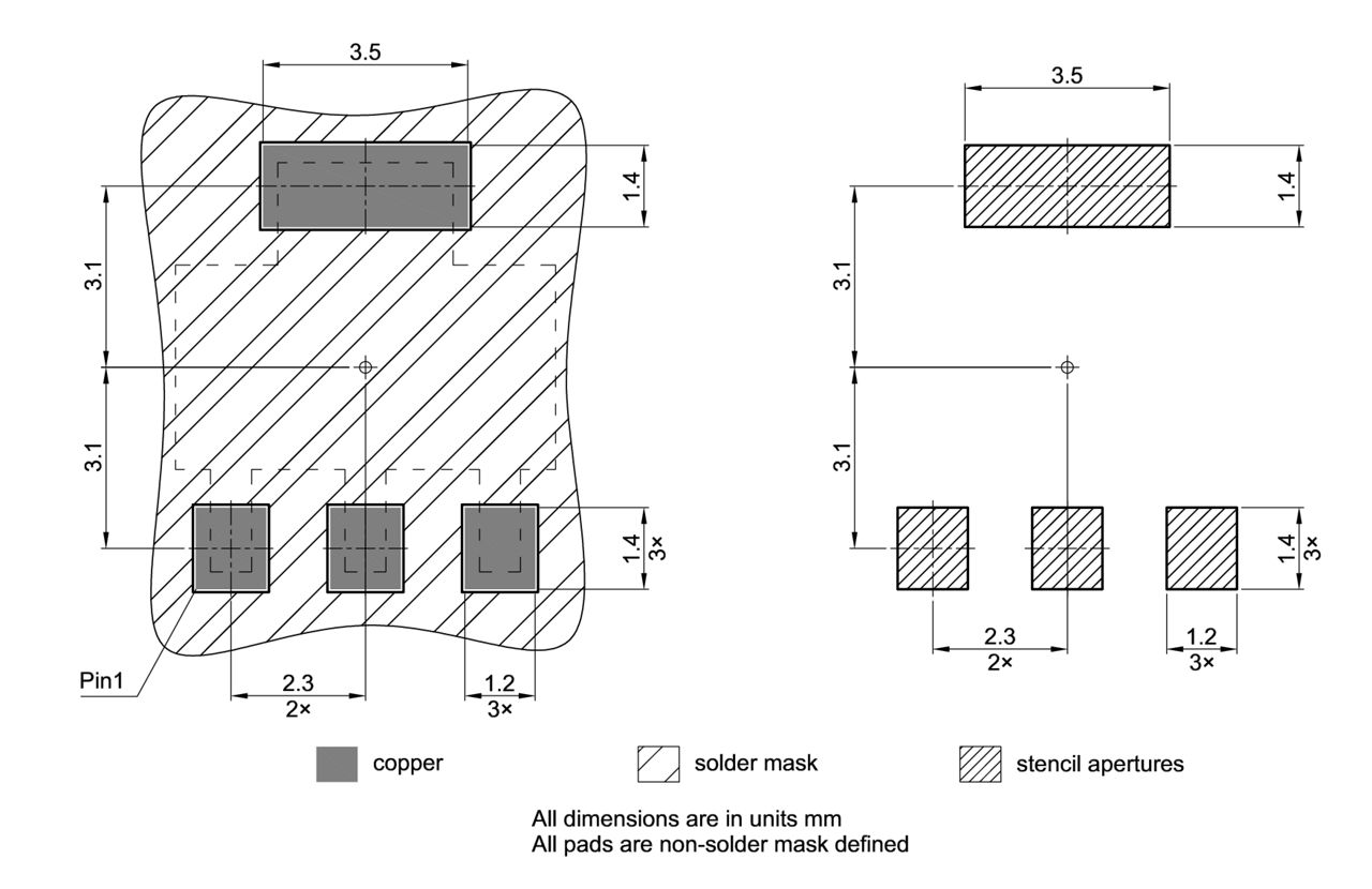 PG-SOT223-4-27_Footprint Drawing