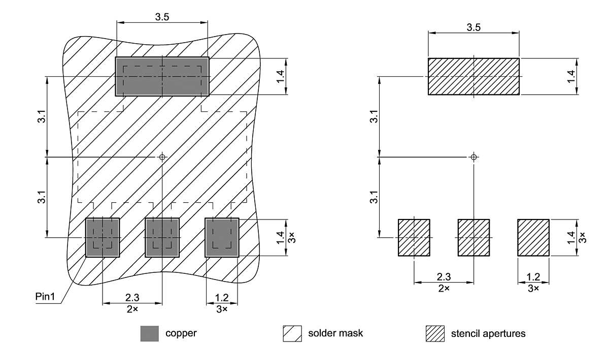 PG-SOT223-4-27_Footprint Drawing