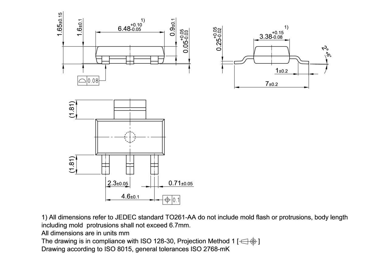 PG-SOT223-4-27_Package Outline