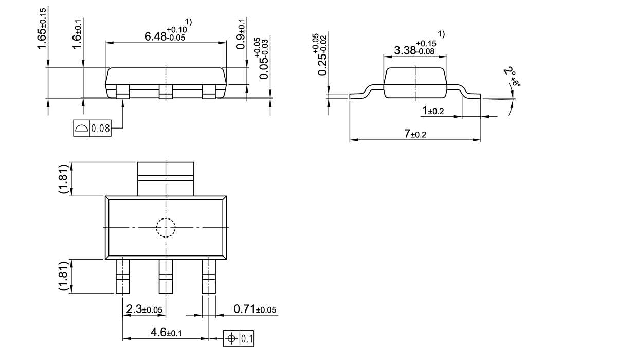 PG-SOT223-4-27_Package Outline