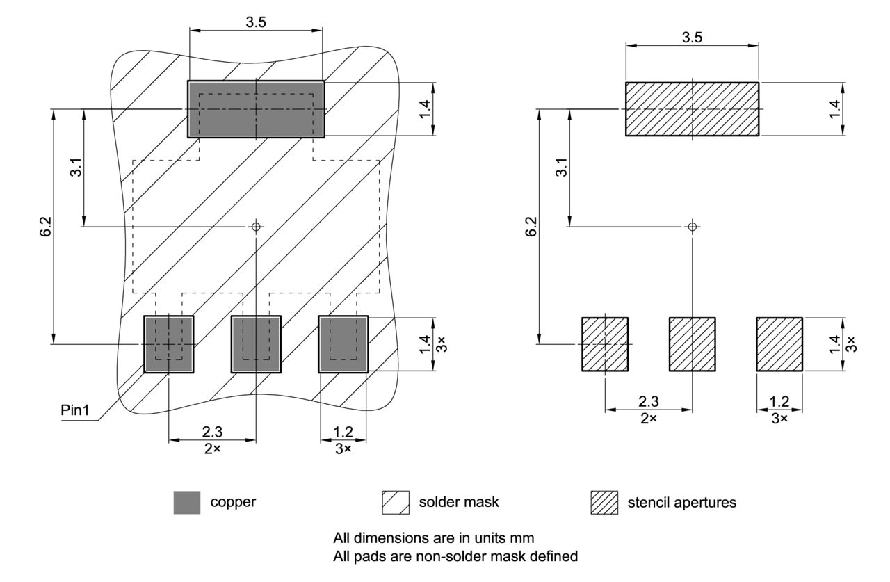 PG-SOT223-4-32_Footprint Drawing