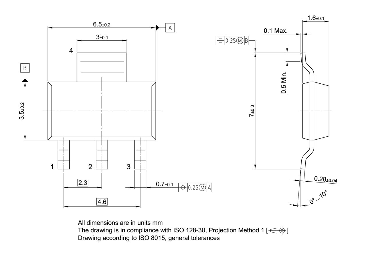 PG-SOT223-4-32_Package Outline