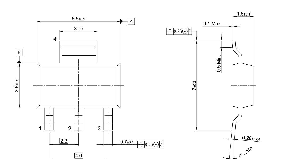 PG-SOT223-4-32_Package Outline