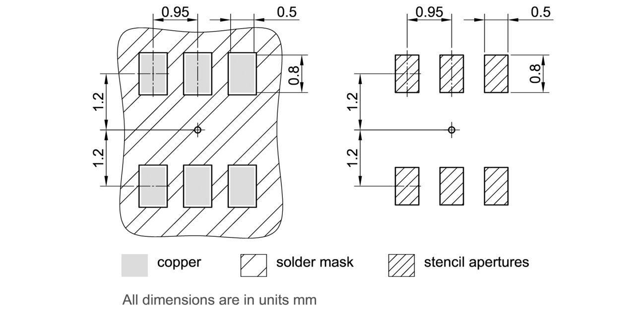 PG-SOT23-6-3_Footprint Drawing
