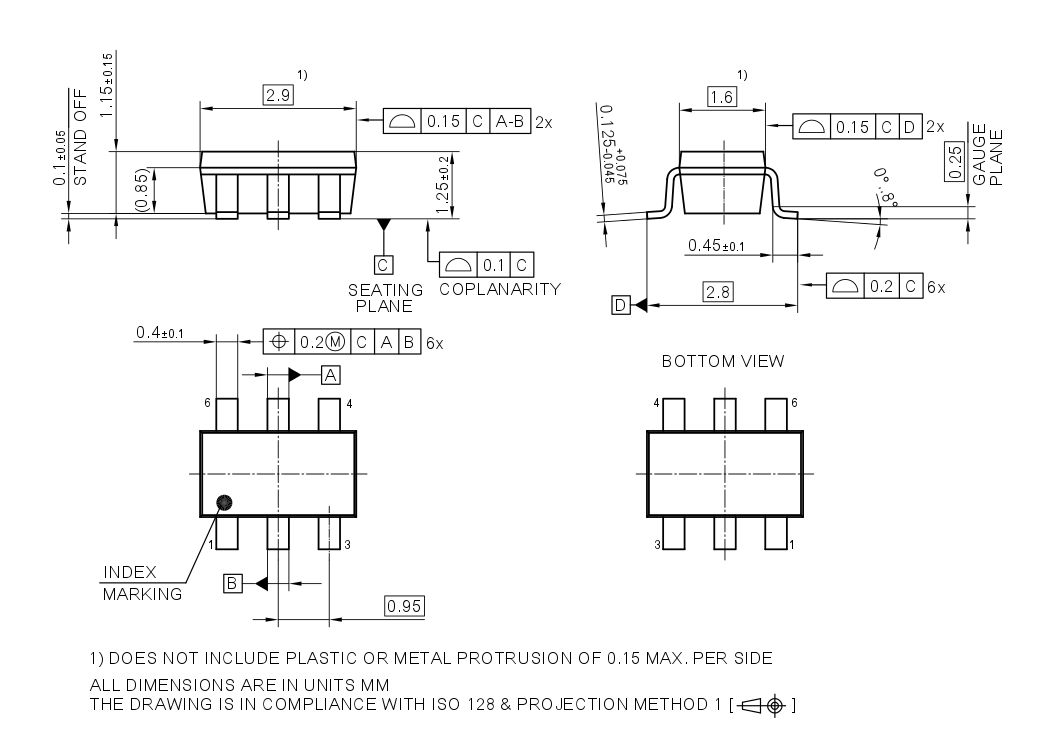 PG-SOT23-6-3_Package Outline