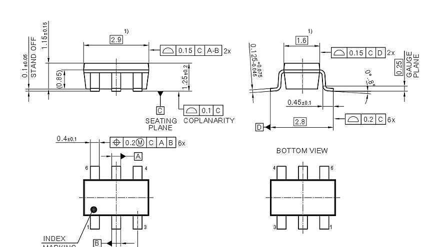 PG-SOT23-6-3_Package Outline