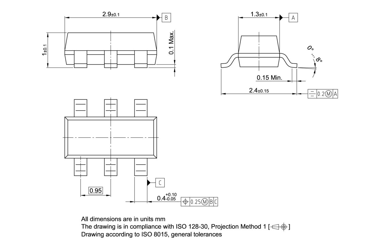 PG-SOT23-6-4_Package Outline
