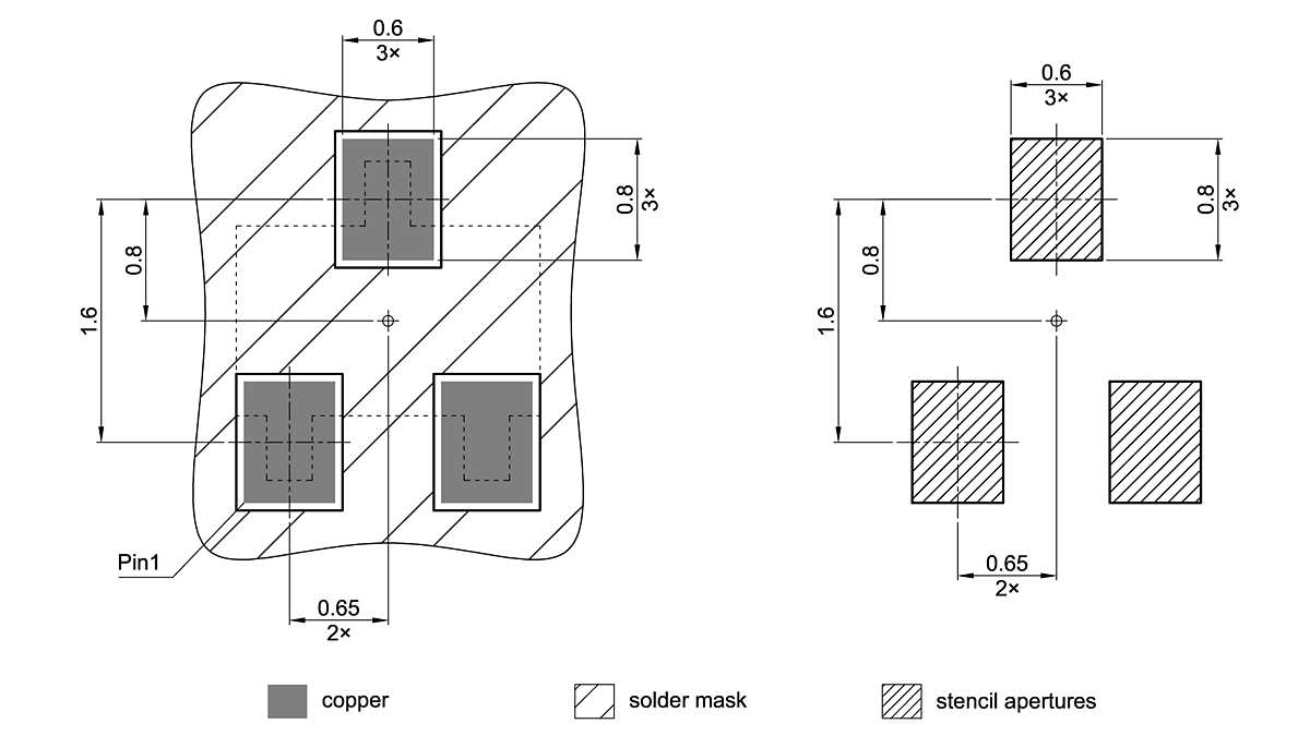 PG-SOT323-3-2_Footprint Drawing