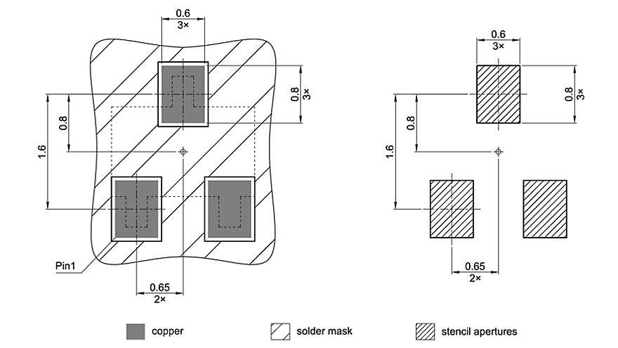 PG-SOT323-3-2_Footprint Drawing