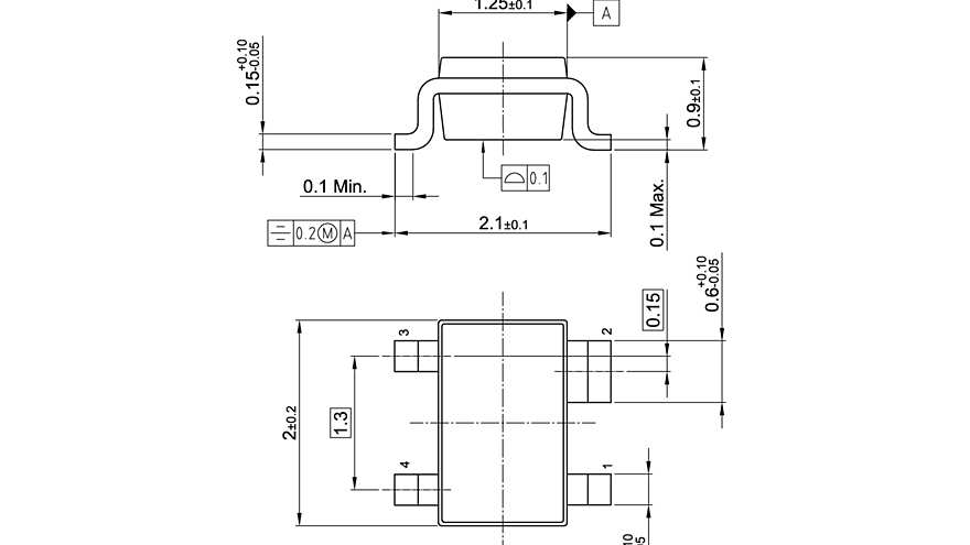 PG-SOT343-4-3_Package Outline