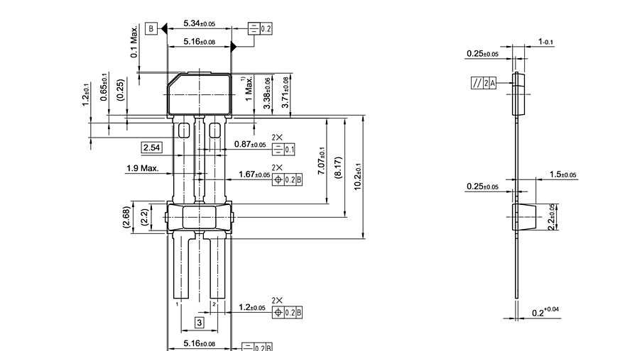 PG-SSO-2-4_Package Outline