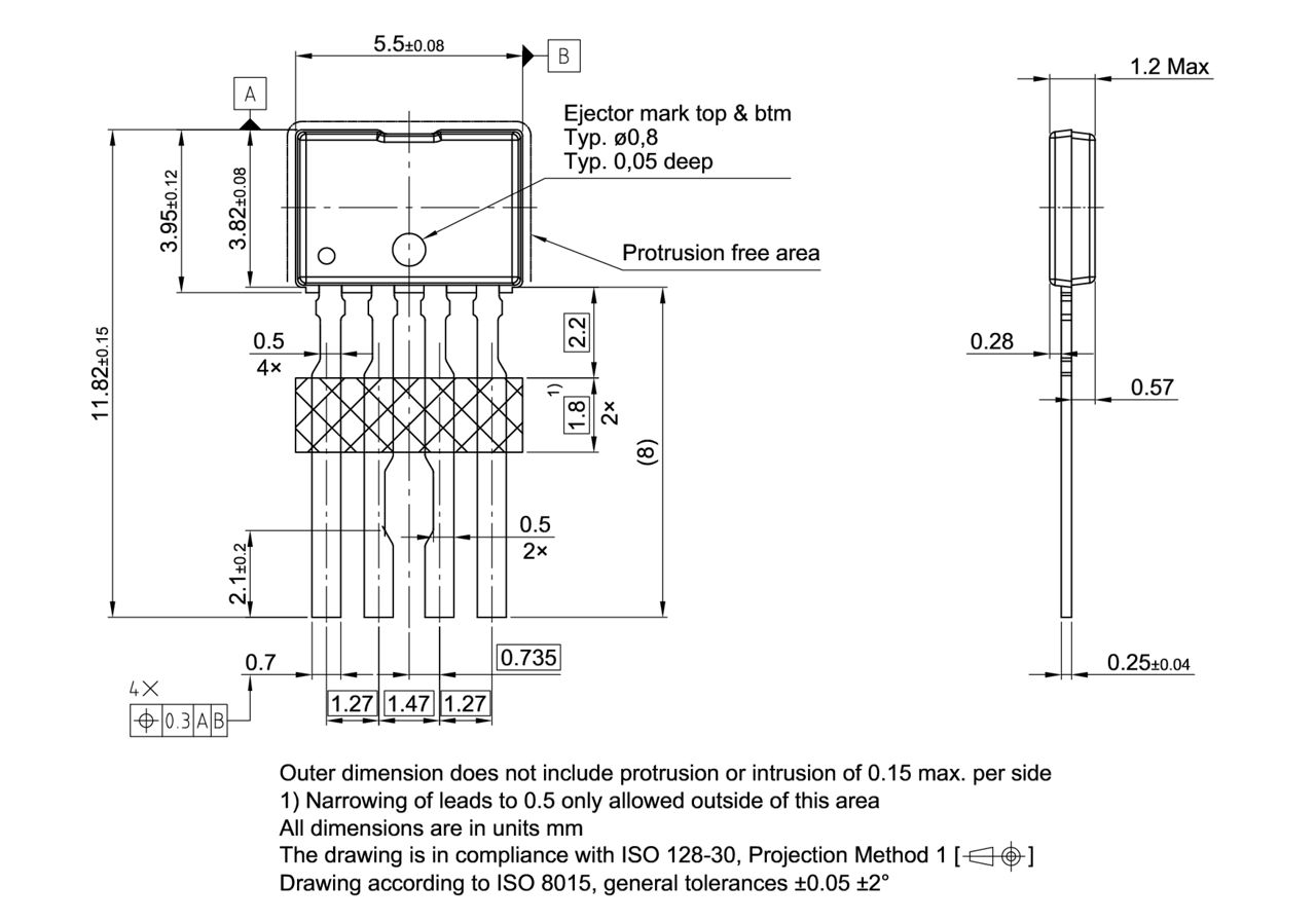 PG-SSO-4-52_Package Outline