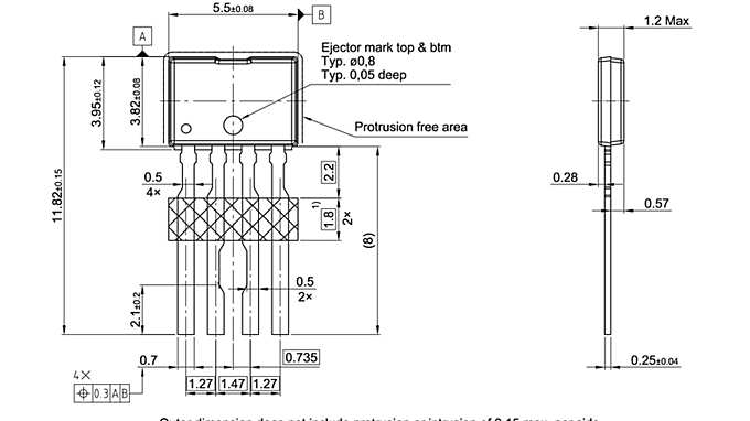 PG-SSO-4-52_Package Outline