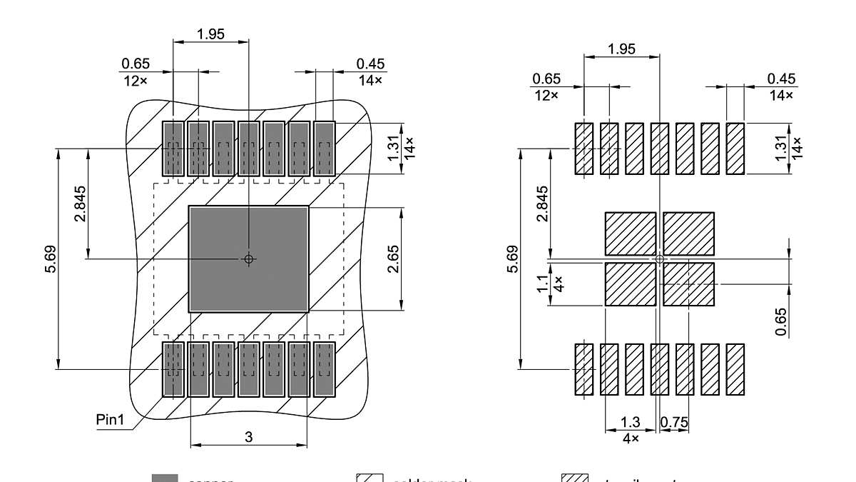 PG-SSOP-14-3_Footprint Drawing