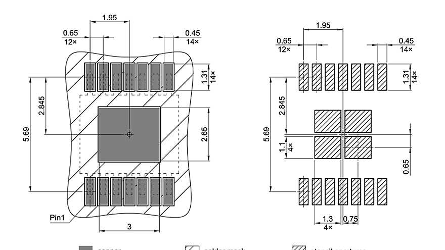 PG-SSOP-14-3_Footprint Drawing