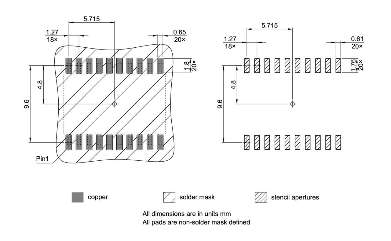 PG-SSOP-20-800_Footprint Drawing