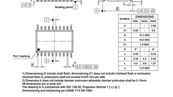 PG-SSOP-20-800_Package Outline