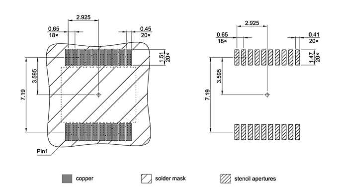 PG-SSOP-20-801_Footprint Drawing